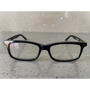 Eyebuydirect Mandi M 52-17-140 C3 Black Acetate Eyeglasses FRAMES ONLY full rim